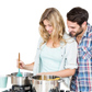Silicone Cooking Utensil Set 11pc with Wood Handles