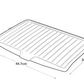 Silicone Dish Drying Mat Ribbed Kitchen Rack 45x31cm