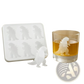 Silicone Dog and Godzilla Ice Cube Tray Mold Set