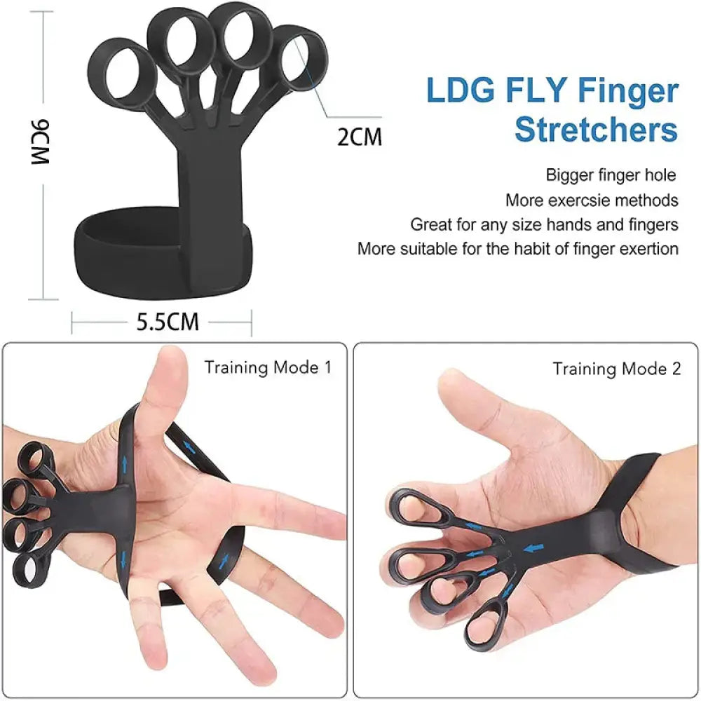 Silicone Finger Stretcher and Hand Grip Strength Trainer