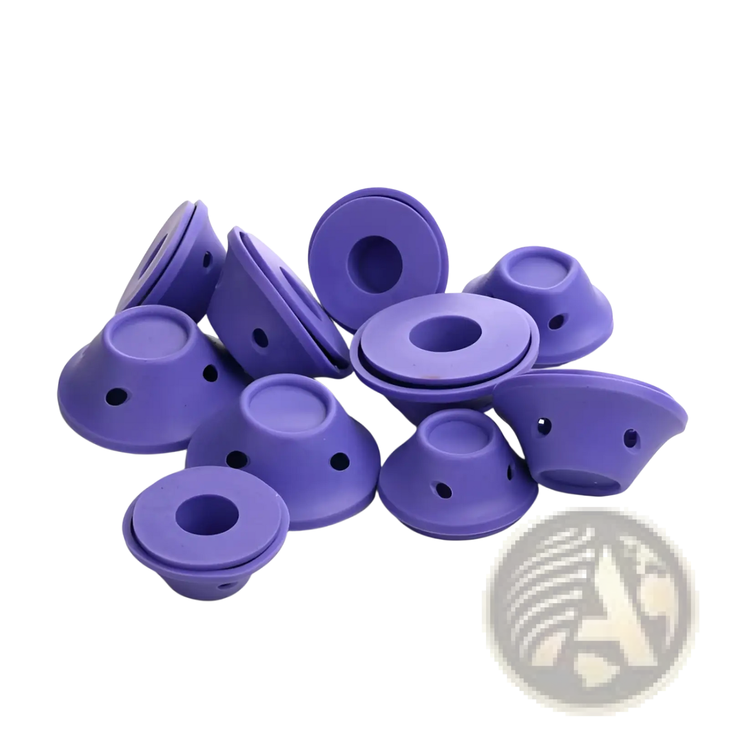 Silicone Hair Curlers no Heat Soft Rubber Rollers 10pc
