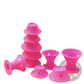 Silicone Hair Curlers no Heat Soft Rubber Rollers 10pc