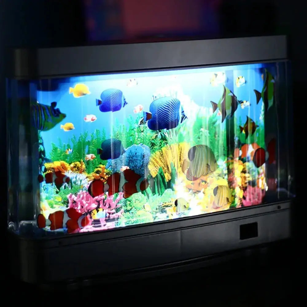 Led Tropical Fish Aquarium Motion Night Light