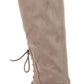 Botas Leeda femininas Journee Collection, marrom, tamanho 8 M