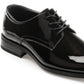 Sapatos sociais masculinos Cole da Vance Co., pretos, tamanho 13 M