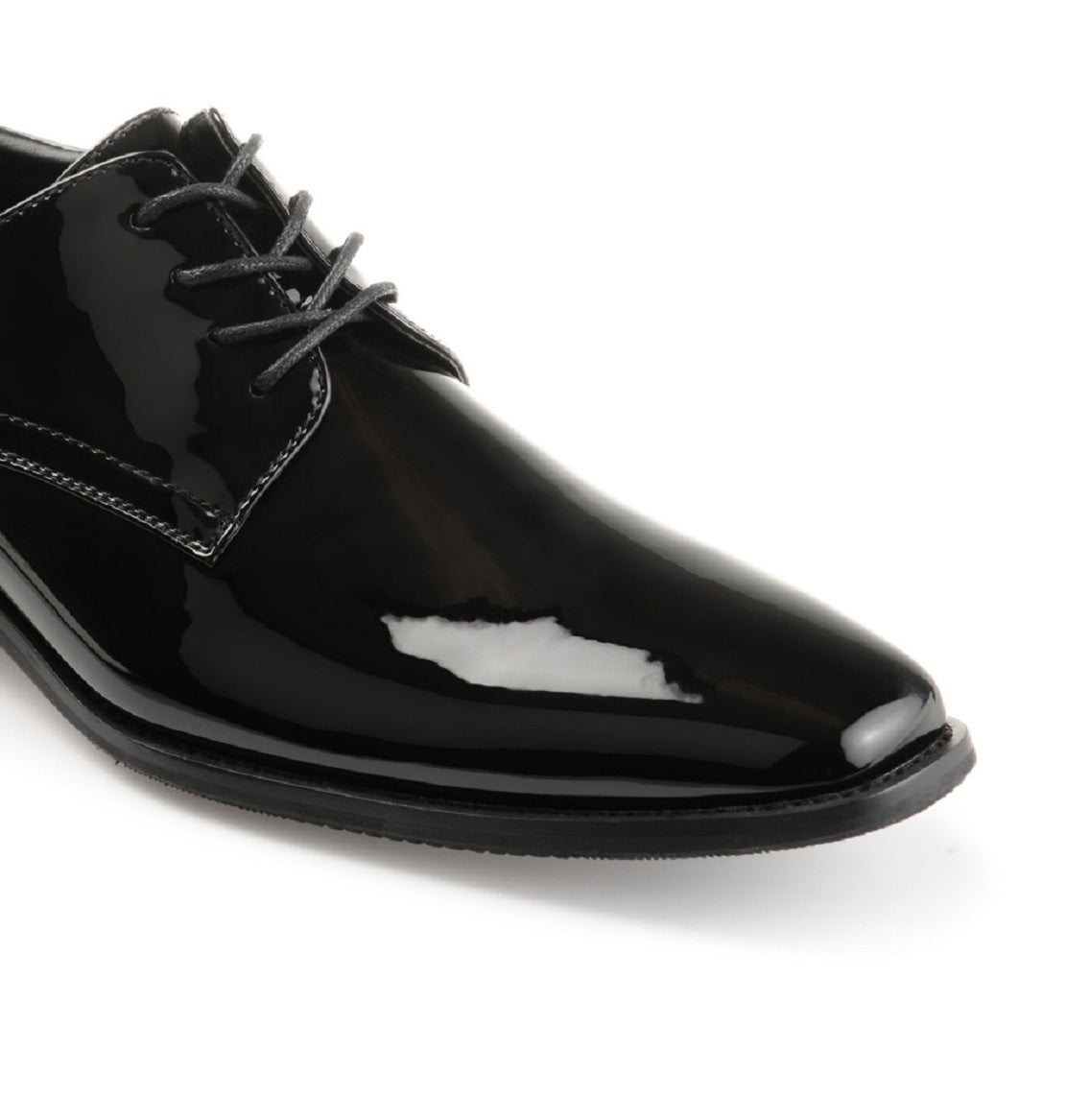 Sapatos sociais masculinos Cole da Vance Co., pretos, tamanho 13 M