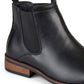 Bota social masculina Landon da Vance Co., preta, tamanho 9 M