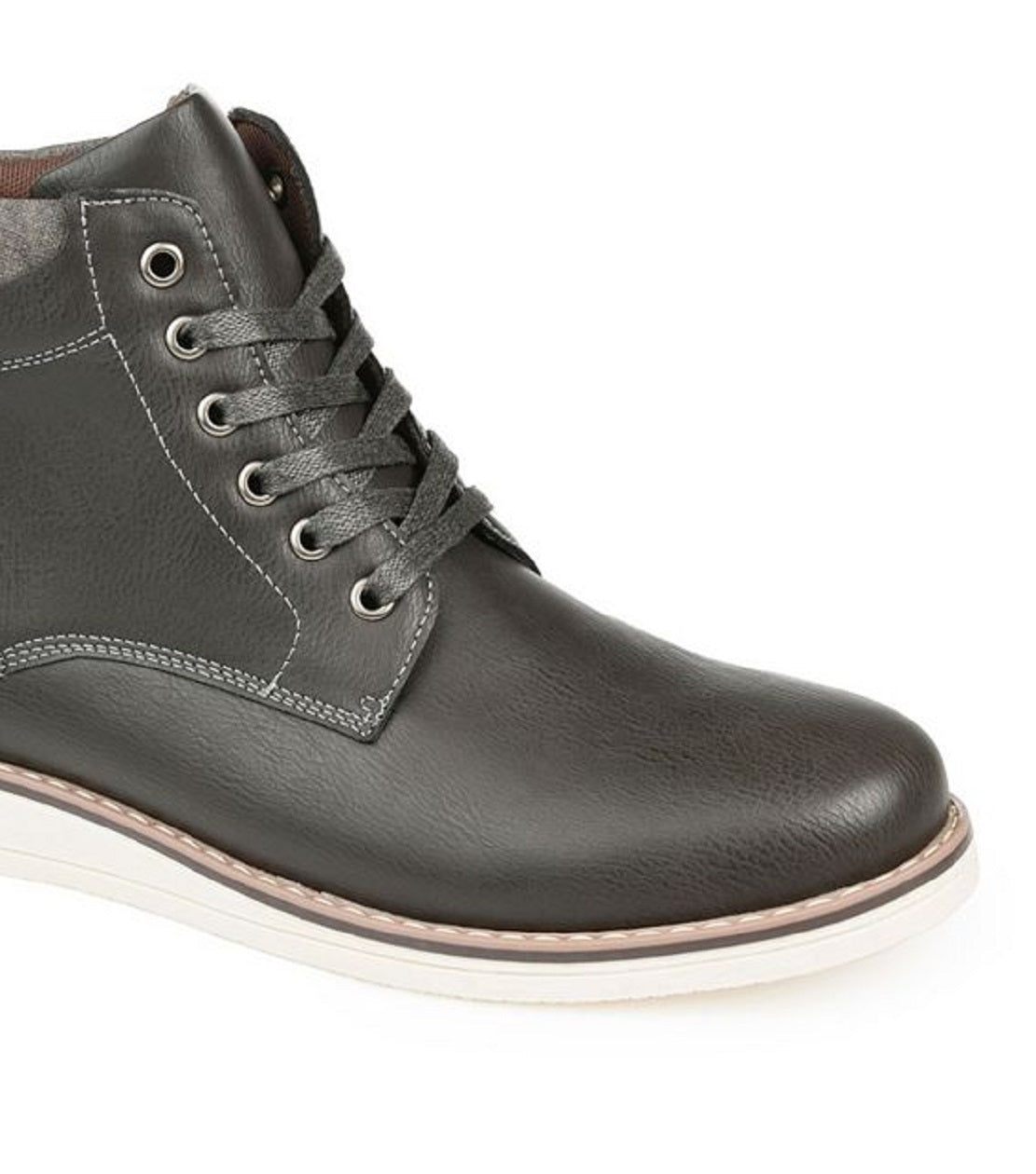 Bota masculina Vance Co., cinza, tamanho 11 M