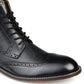 Bota Thomas &amp; Vine Legend Wingtip Masculina Preta Tamanho 10,5 L