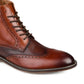 Botas Thomas &amp; Vine Legend Wingtip Masculinas Marrom Tamanho 9,5 W