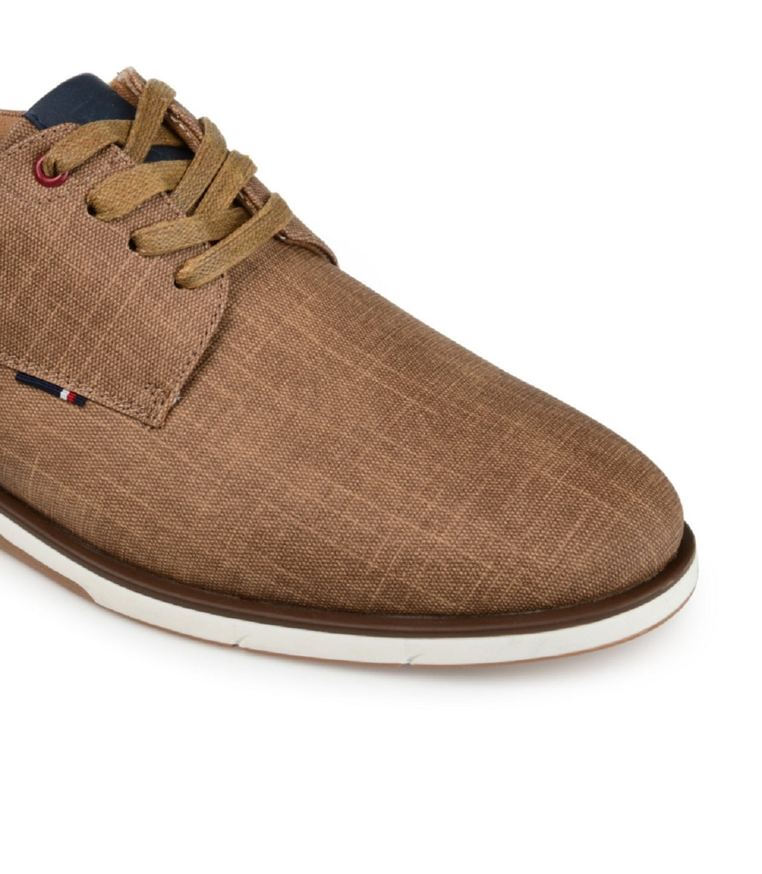 Sapatos sociais casuais masculinos Lamar da Vance Co., marrom, tamanho 11 M