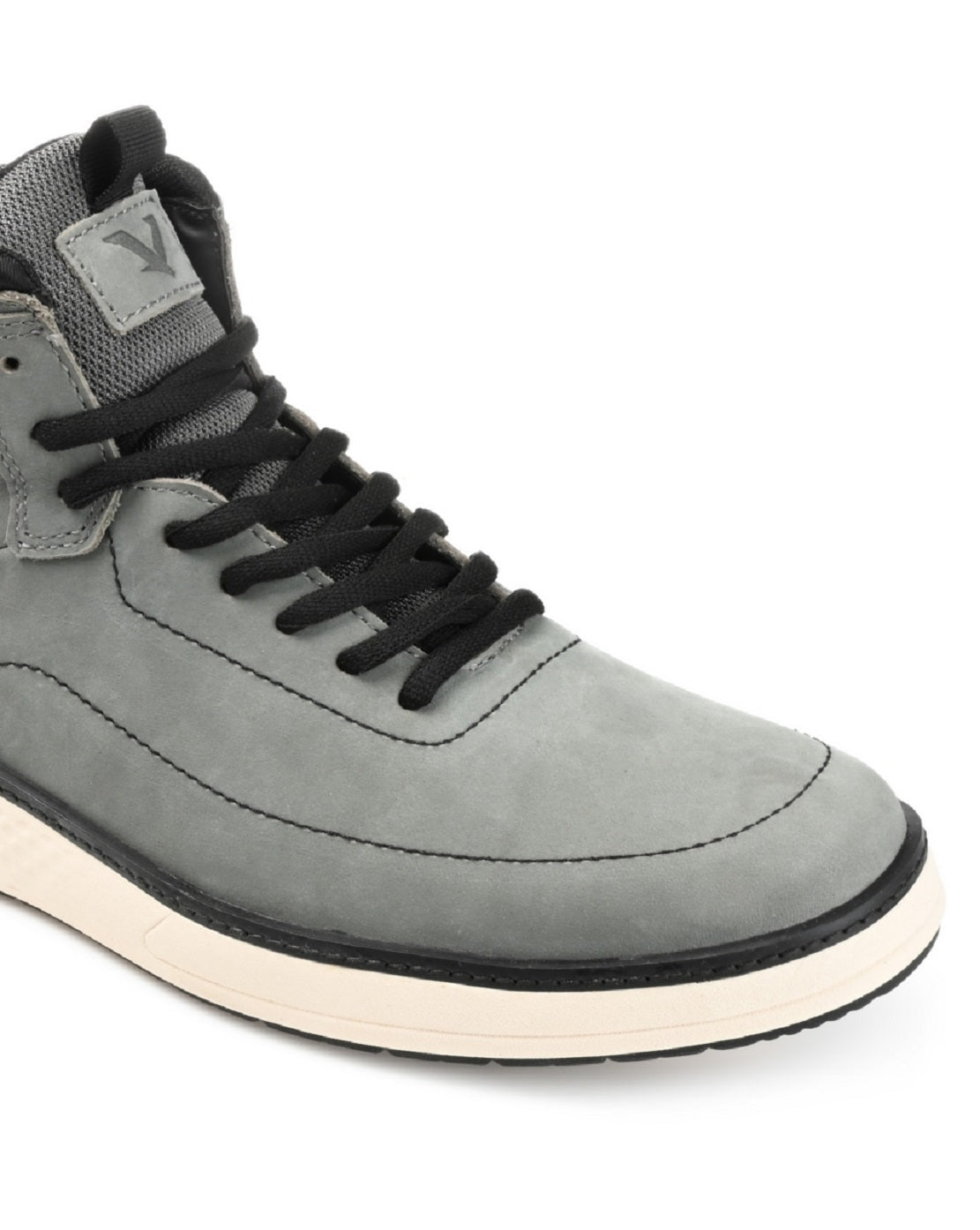 Botas de cano alto Territory Roam masculinas, cinza, tamanho 9 M