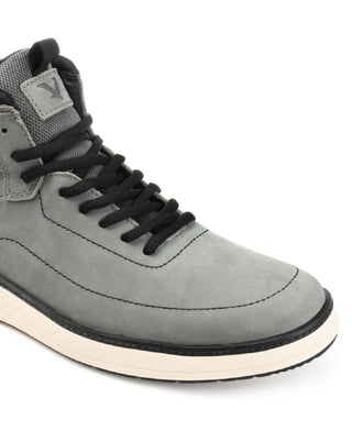 Botas de cano alto Territory Roam masculinas, cinza, tamanho 9 M