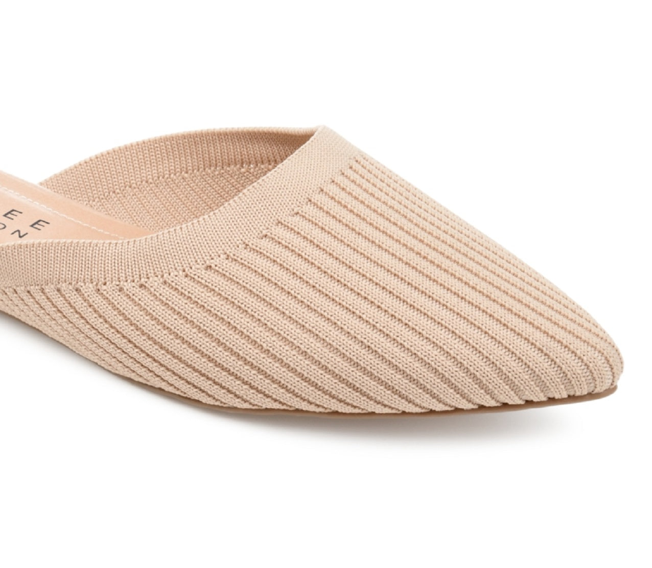 Sapatos femininos Aniee Mules da coleção Journee, marrom, tamanho 8,5 M