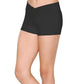 Capezio Shorts Feminino Masculino Preto Tamanho Médio
