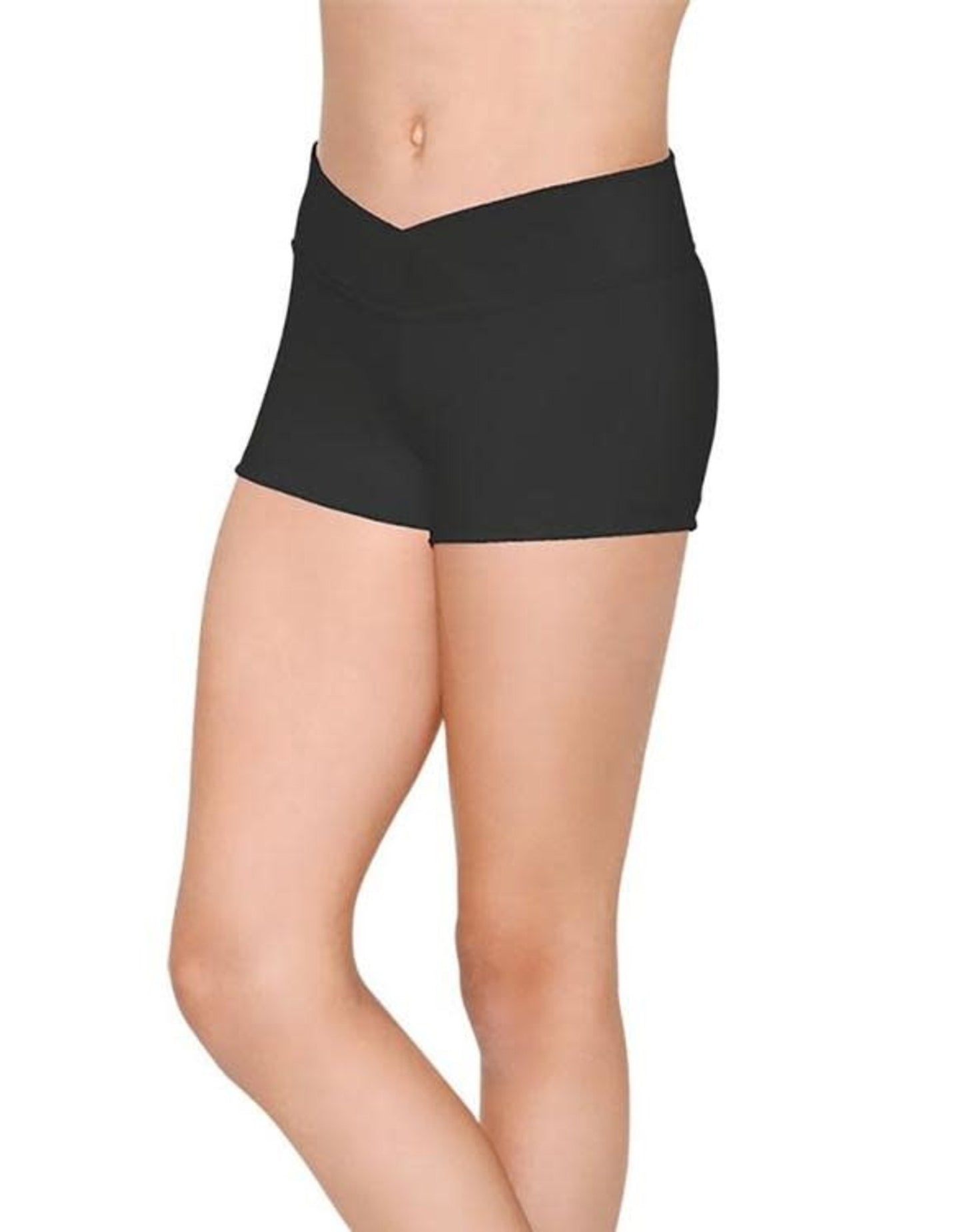 Capezio Shorts Feminino Masculino Preto Tamanho Médio