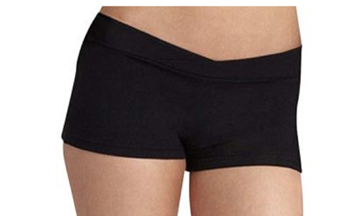 Capezio Shorts Feminino Masculino Preto Tamanho Médio