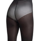 Meia-calça sem pé Capezio Hold And Stretch feminina, preta, tamanho pequeno