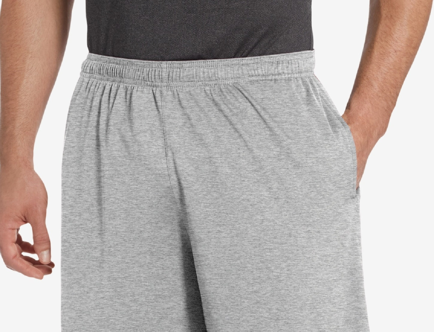 Shorts Champion Double Dry Cross Training 10 Masculino Cinza Tamanho Grande