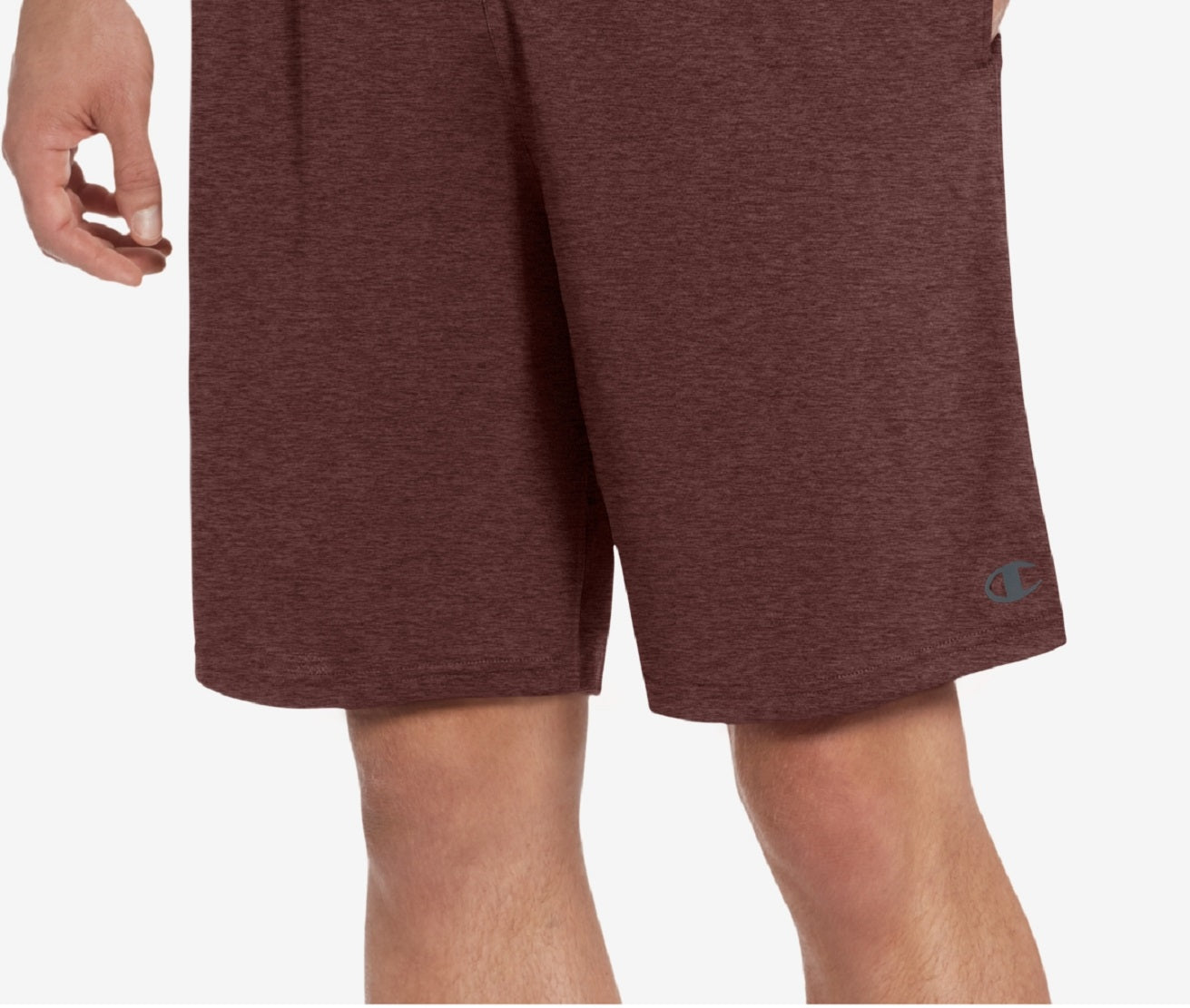 Calções Champion Double Dry Cross Training 10 para homem, vermelho, tamanho extragrande