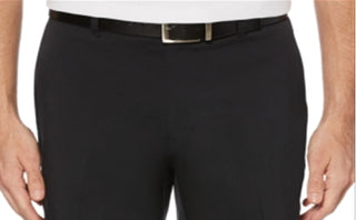 Shorts de golfe masculino PGA Tour 7 com frente plana, preto, tamanho 32