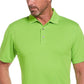 Camiseta polo de golfe Airflux masculina PGA Tour, verde, tamanho pequeno