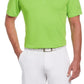 Camiseta polo de golfe Airflux masculina PGA Tour, verde, tamanho pequeno