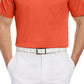 Camisa polo masculina com gola alta do PGA Tour, vermelha, tamanho extragrande