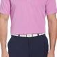 Polo de golfe Airflux masculino PGA Tour roxo tamanho pequeno
