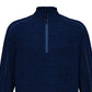 Suéter de lã texturizada com absorção de umidade masculino PGA Tour, azul, tamanho extragrande