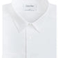 Camisa social Calvin Klein masculina slim fit, sem passar roupa, gola espinha de peixe, tamanho 15,5 x 32 x 33