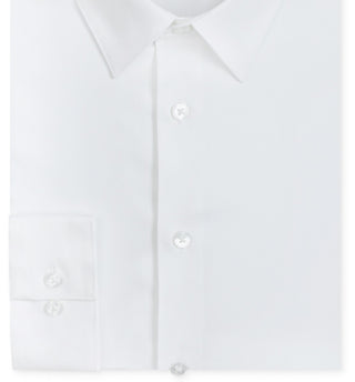Camisa social Calvin Klein masculina slim fit, sem passar roupa, gola espinha de peixe, tamanho 15,5 x 32 x 33