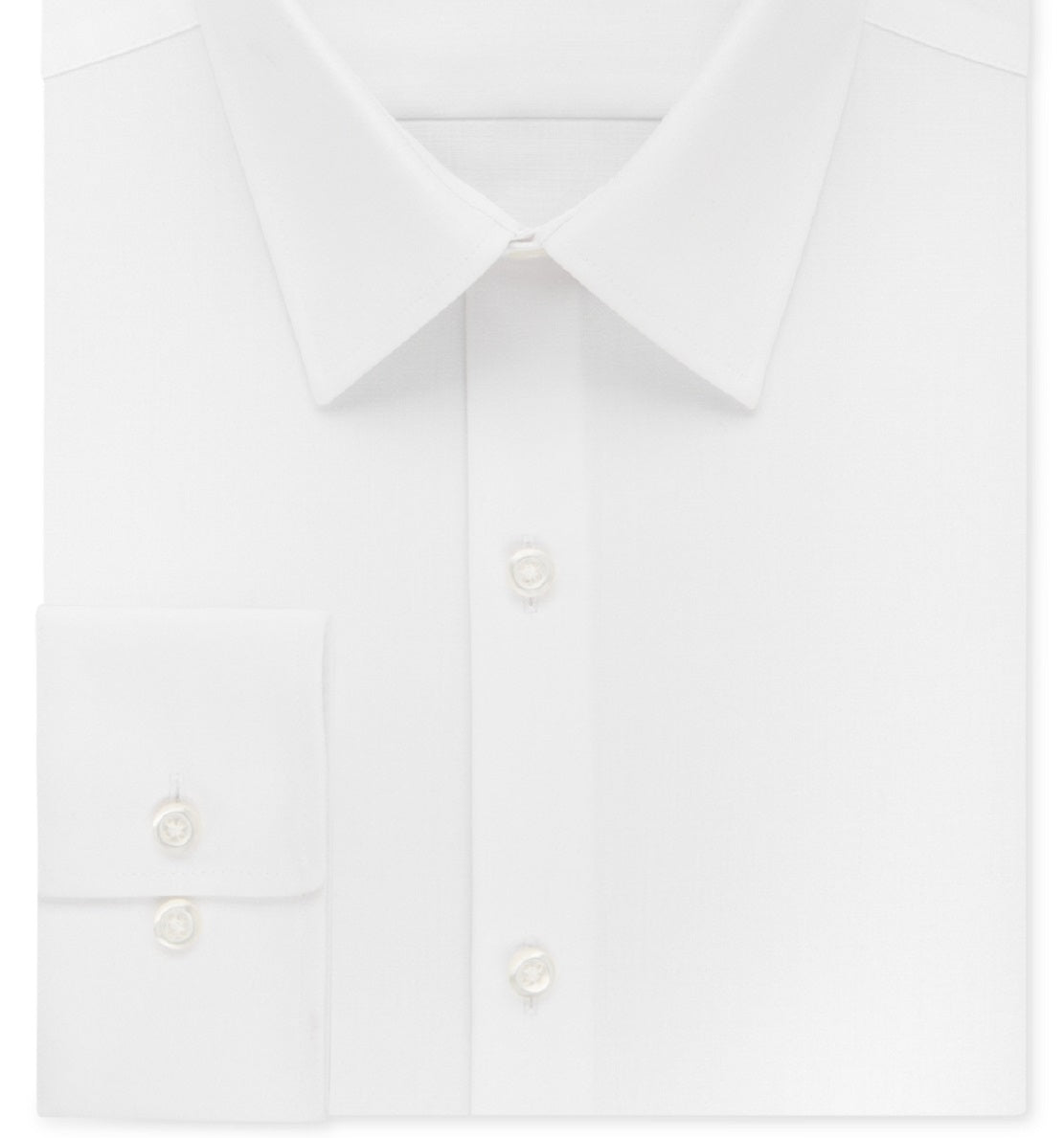 Camisa social masculina Van Heusen Slim Fit com gola flexível elástica e lisa, tamanho branco 16x34x35