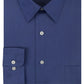 Camisa social masculina Arrow Classic Fit No Iron Pocket Azul Tamanho 17 1/2