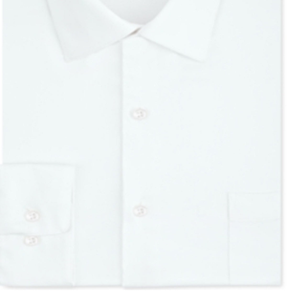 Camisa social masculina Arrow Classic Fit Stretch Performance, branca, tamanho 34x35
