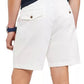 Shorts Tommy Hilfiger Th Flex Stretch Theo Masculino Branco Tamanho X-G