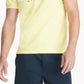 Camisa polo Tommy Hilfiger masculina Th Flex Nial Custom Fit manga curta amarela tamanho X-G