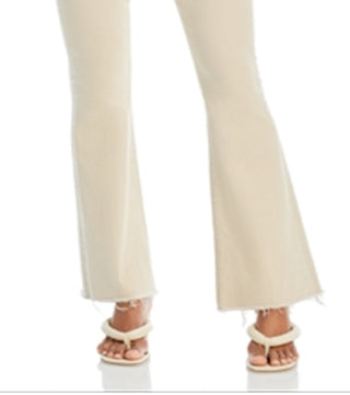 Calça Jeans Flare The Weekender Cintura Média Feminina Mother Marrom Tamanho 27