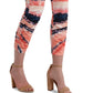 Calça jogger franzida feminina H Halston rosa tamanho médio