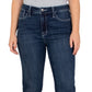 Calça jeans feminina Seven7 Cotton Starlette Boyfriend, azul, tamanho 10