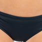 Calcinha de biquíni hipster Roxy Beach Classics com amarração lateral, preta, para mulheres