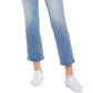 Calça jeans feminina NYDJ Marilyn Waist Match com tornozelo reto, azul, tamanho médio