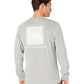 Camiseta The North Face Masculina Ls Box Nse Cinza Tamanho Grande