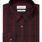 Camisa social Calvin Klein masculina slim fit, elástica e sem ferro, tamanho 17x36x37, vermelha