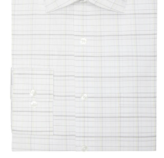 Camisa social masculina Van Heusen Stain Shield Regular Fit, amarela, tamanho 16x34x35