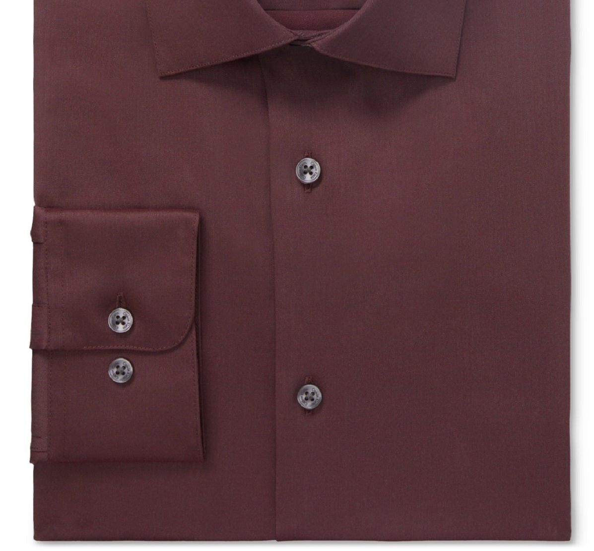 Camisa social Calvin Klein masculina regular fit Stain Shield vermelha tamanho 15,5 x 34 x 35