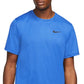 Camiseta Nike Hyperdry Training Masculina Azul Tamanho Médio