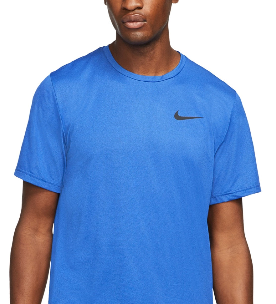 Camiseta Nike Hyperdry Training Masculina Azul Tamanho Médio
