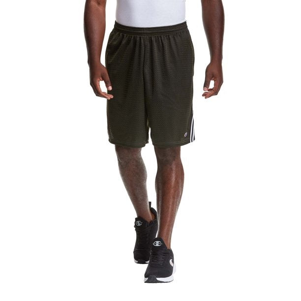 Calções de lacrosse Champion masculino 9 até verde, tamanho médio