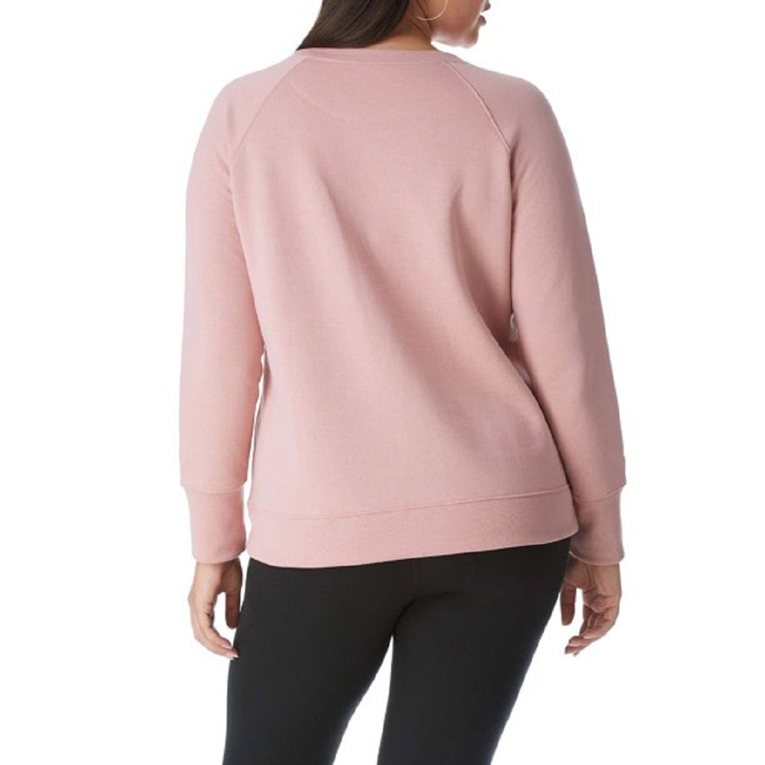 Moletom Champion Power Blend Boyfriend Feminino Rosa Tamanho 1X